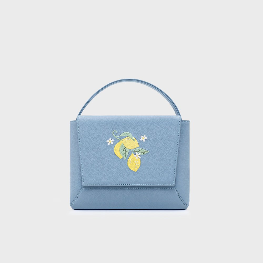 FLAP HANDBAG LEMON SUNDAE CELESTE - Butrich Perú
