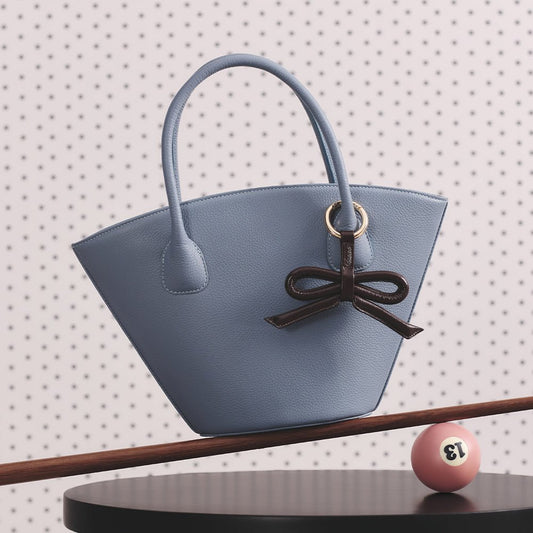 KATNISS TRAPEZE BAG CELESTE - Butrich Perú