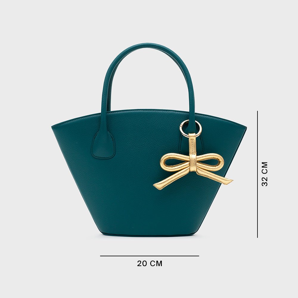 KATNISS TRAPEZE BAG JADE - Butrich Perú