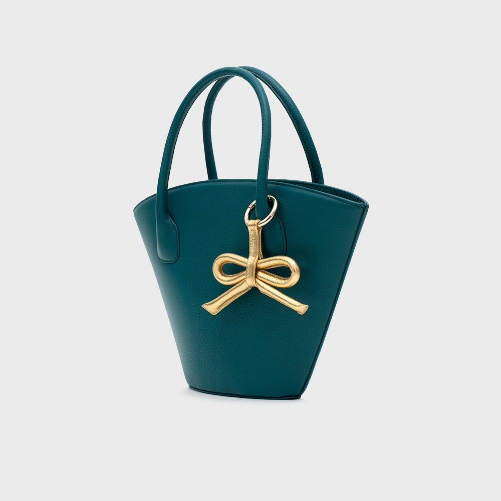 KATNISS TRAPEZE BAG JADE - Butrich Perú