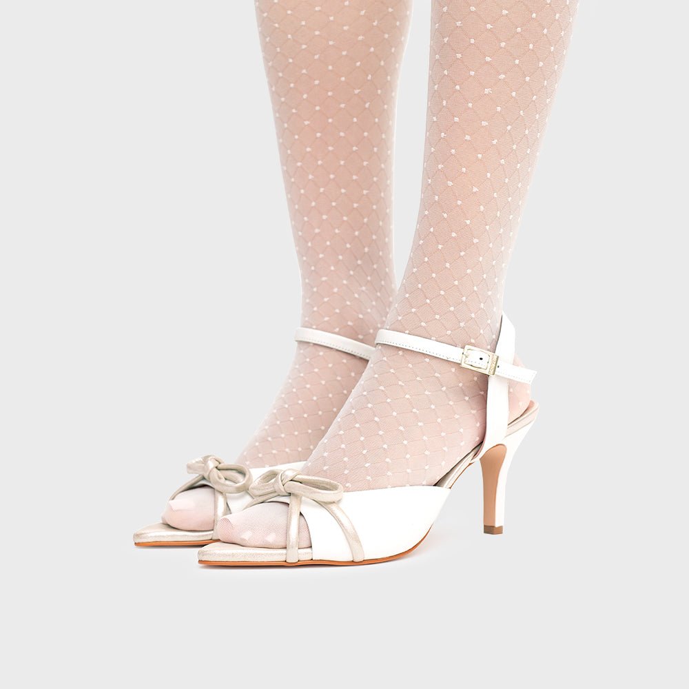 LENA PUMP BRIDE HUESO - Butrich Perú