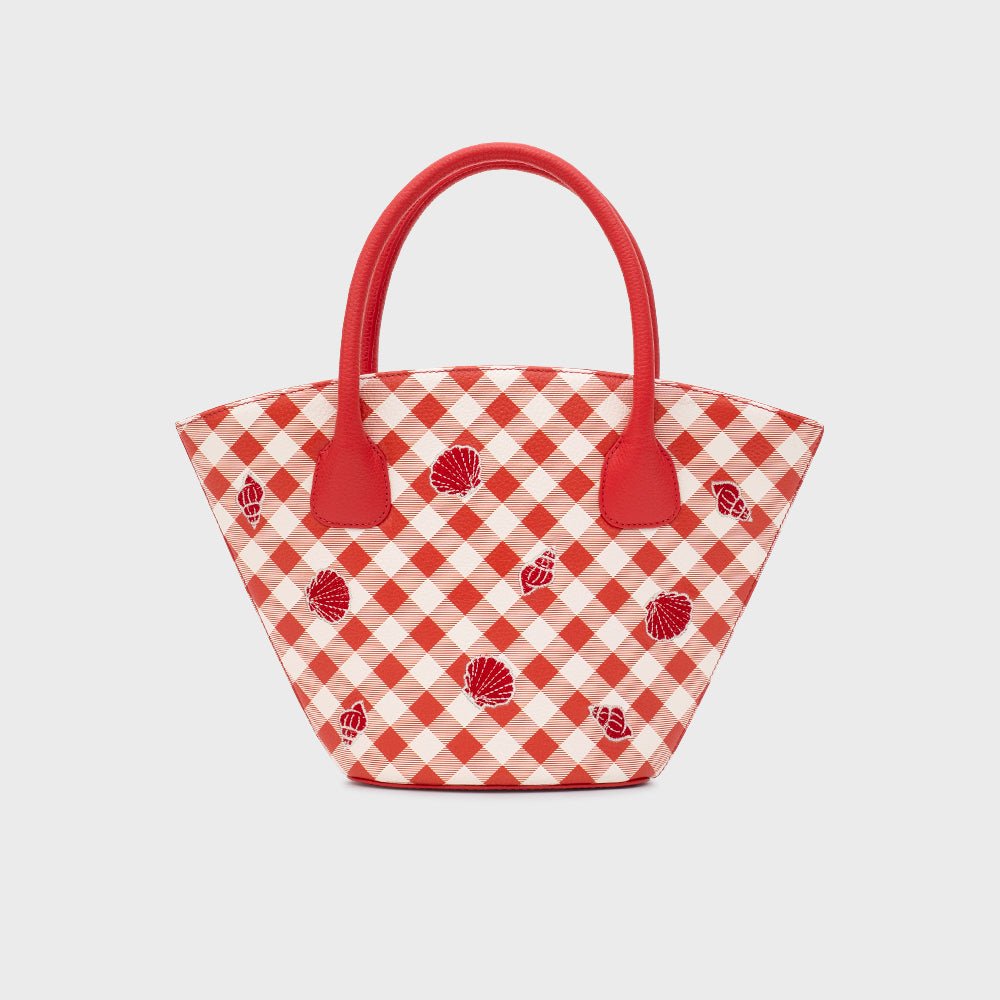 LILIANA TRAPEZE BAG ROJO - Butrich Perú