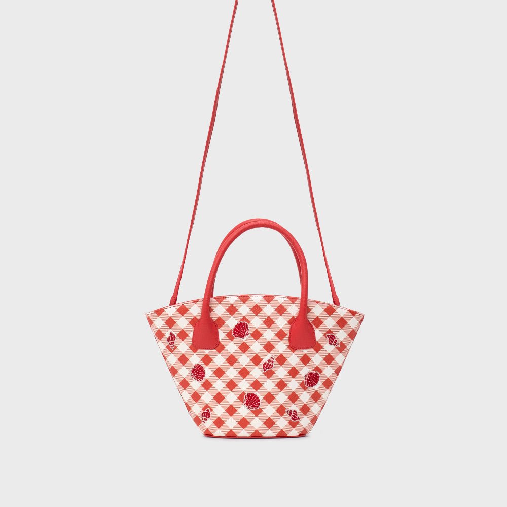 LILIANA TRAPEZE BAG ROJO - Butrich Perú