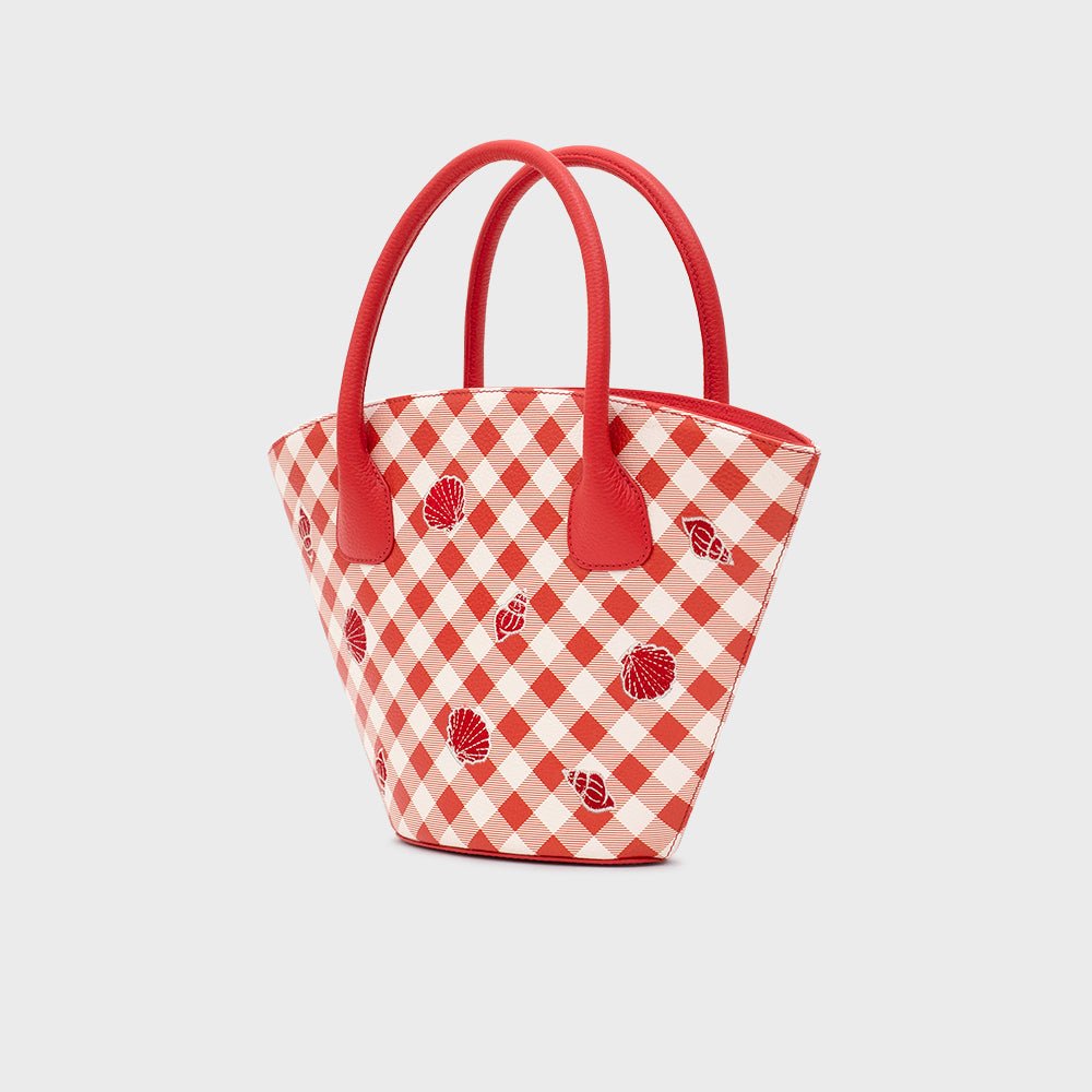 LILIANA TRAPEZE BAG ROJO - Butrich Perú