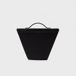 Cargue la imagen en el visor de la galería, LUCILLE FLAP TRAPEZE BAG NEGRO - Butrich Perú