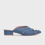 Cargue la imagen en el visor de la galería, LUCKY EYE MULE FLAT AZUL - Butrich Perú