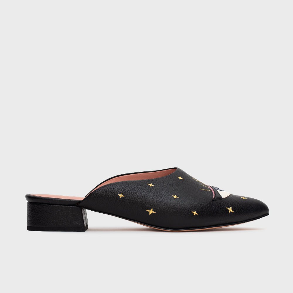 LUCKY EYE MULE FLAT NEGRO - Butrich Perú