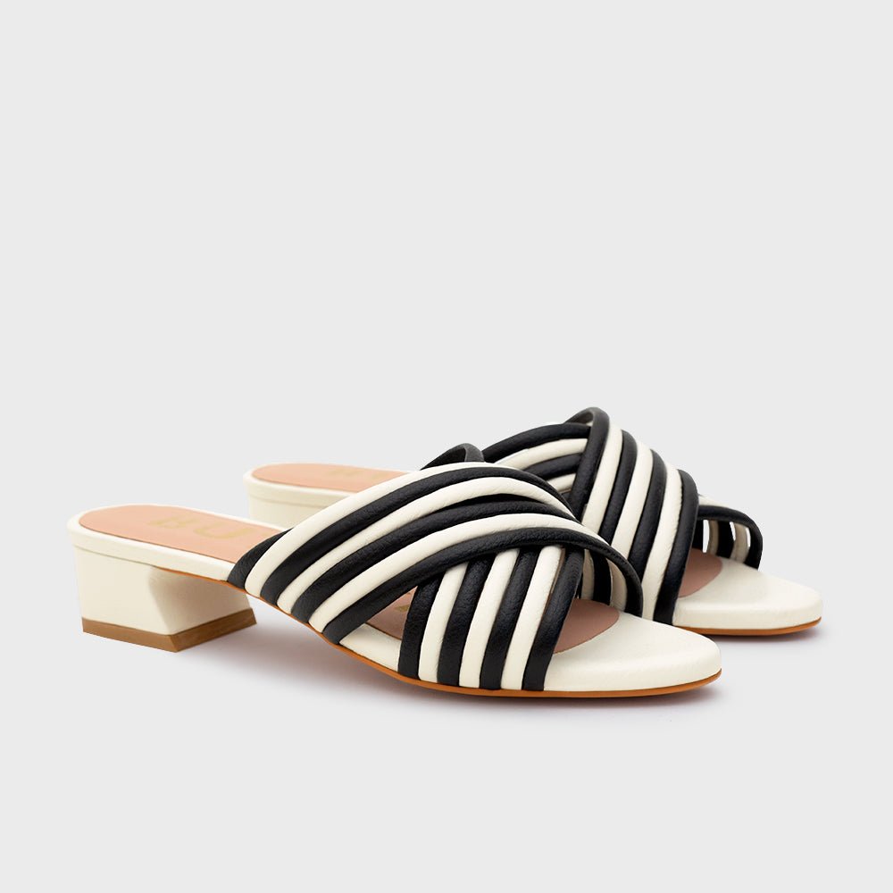 MARGARET SUMMER SLIDE HUESO NEGRO - Butrich Perú