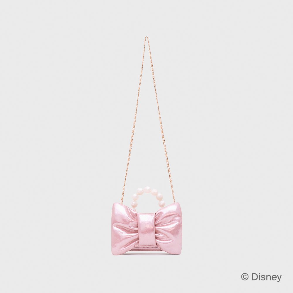 MARIE BOW BAG ROSA GLITTER - Butrich Perú