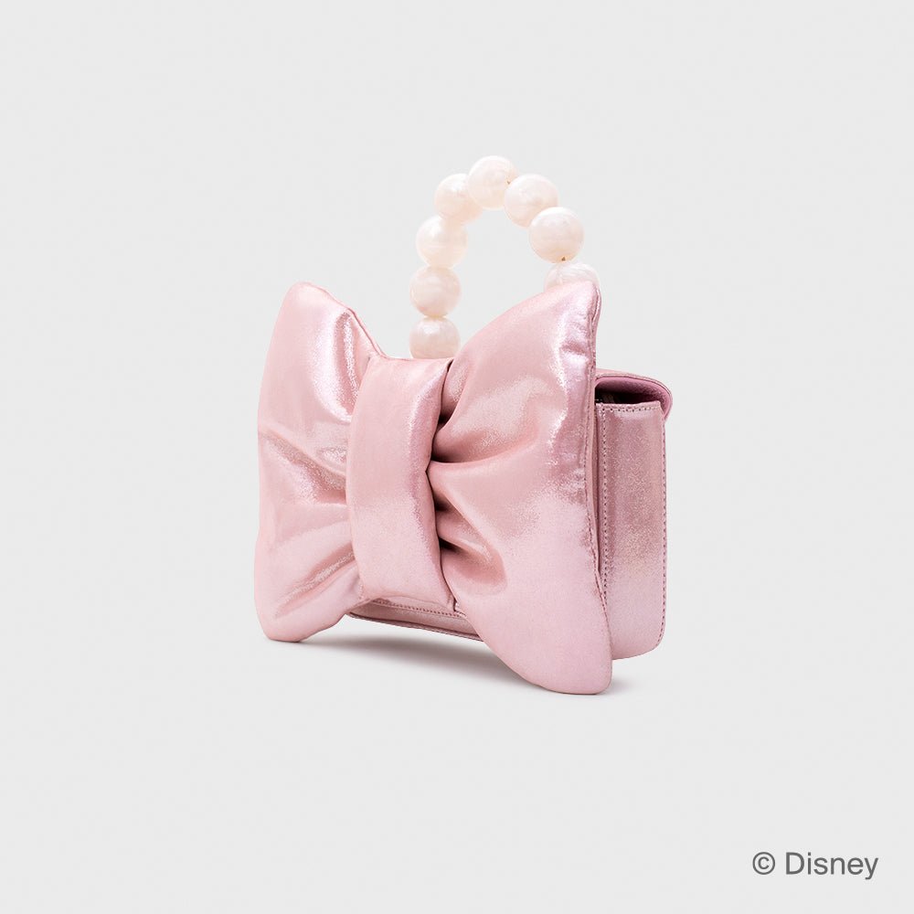 MARIE BOW BAG ROSA GLITTER - Butrich Perú