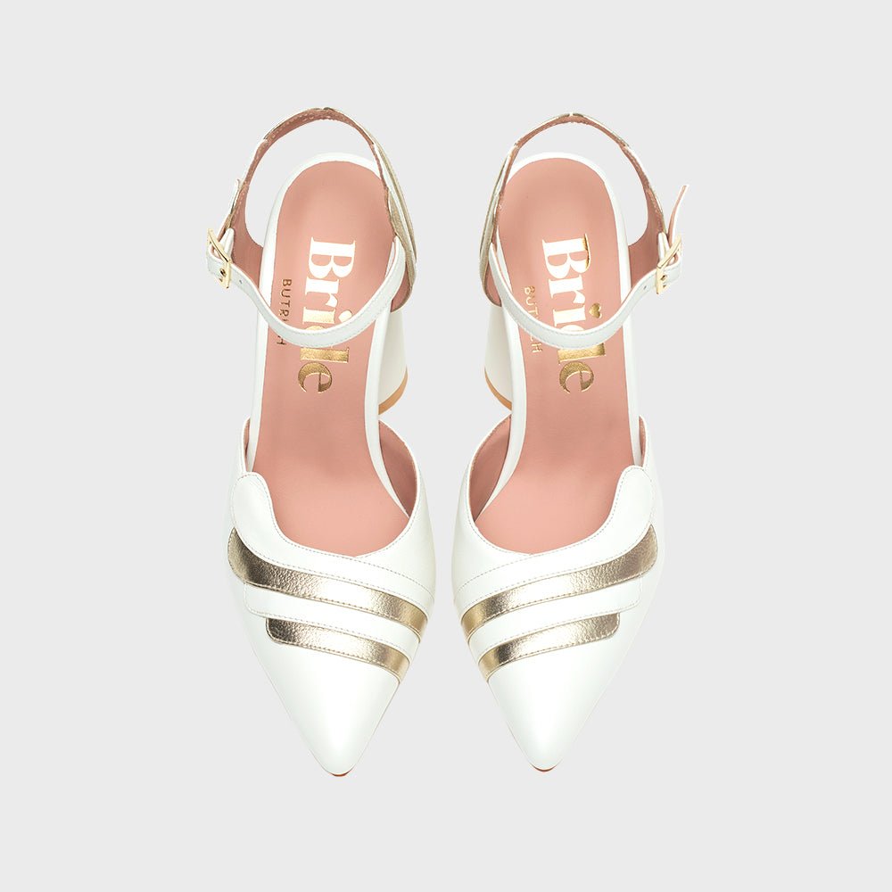MILENA PUMP BRIDE HUESO - Butrich Perú