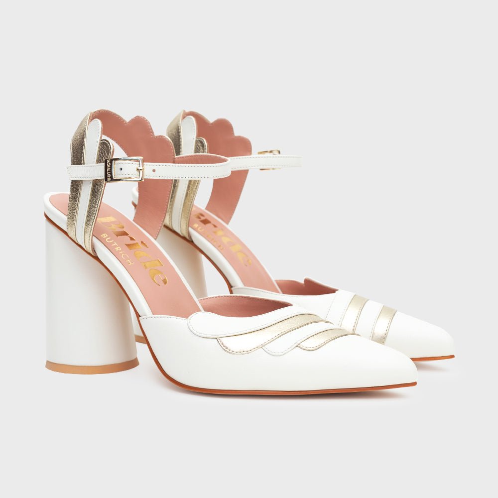 MILENA PUMP BRIDE HUESO - Butrich Perú