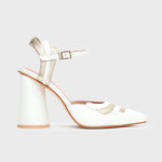 Cargue la imagen en el visor de la galería, MILENA PUMP BRIDE HUESO - Butrich Perú