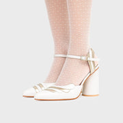 MILENA PUMP BRIDE HUESO - Butrich Perú