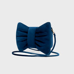 Cargue la imagen en el visor de la galería, MINI BOW BAG AZUL - Butrich Perú
