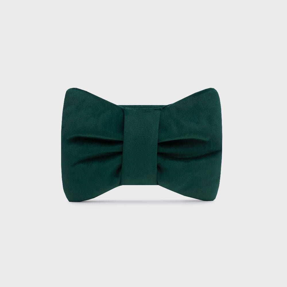 MINI BOW BAG VERDE OSCURO - Butrich Perú