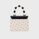 Cargue la imagen en el visor de la galería, MONA BEADED LUNCH BAG NEGRO - Butrich Perú