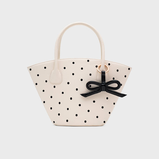 MONA TRAPEZE BAG HUESO - Butrich Perú