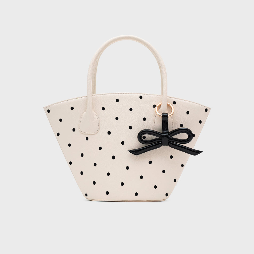 MONA TRAPEZE BAG HUESO - Butrich Perú
