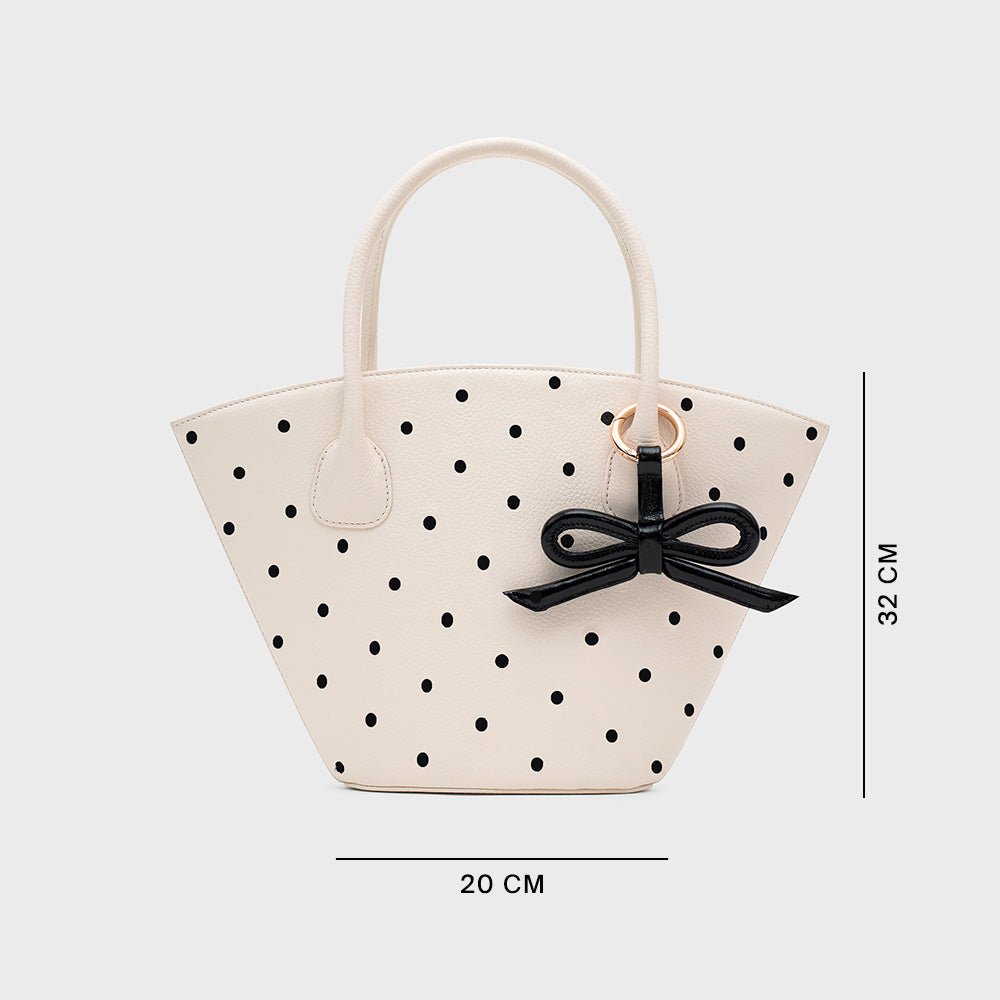 MONA TRAPEZE BAG HUESO - Butrich Perú