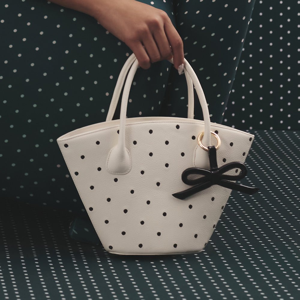 MONA TRAPEZE BAG HUESO - Butrich Perú