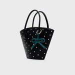 Cargue la imagen en el visor de la galería, MONA TRAPEZE BAG NEGRO - Butrich Perú