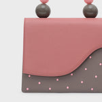 Cargue la imagen en el visor de la galería, MONA BEADED LUNCH BAG GRIS