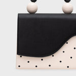 Cargue la imagen en el visor de la galería, MONA BEADED LUNCH BAG NEGRO
