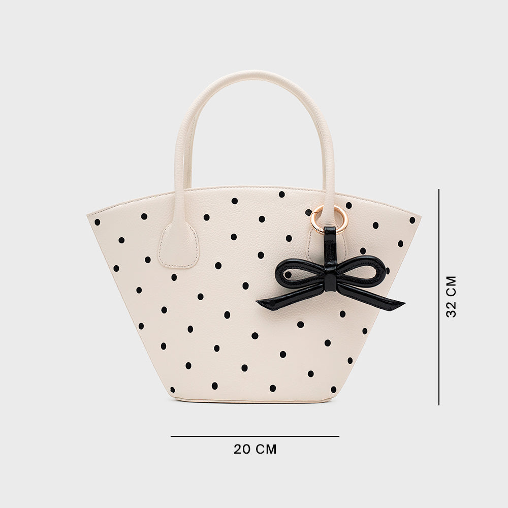 MONA TRAPEZE BAG HUESO
