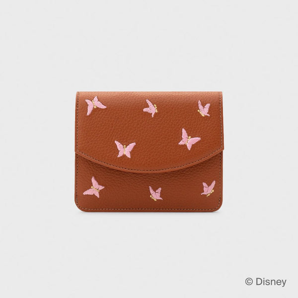 MONEDERO WILDWOOD HEART BUTTERFLIES MARRÓN - Butrich Perú
