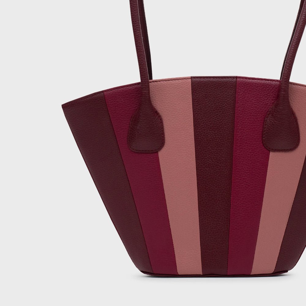 NABILA TRAPEZE BAG BORGOÑA - Butrich Perú