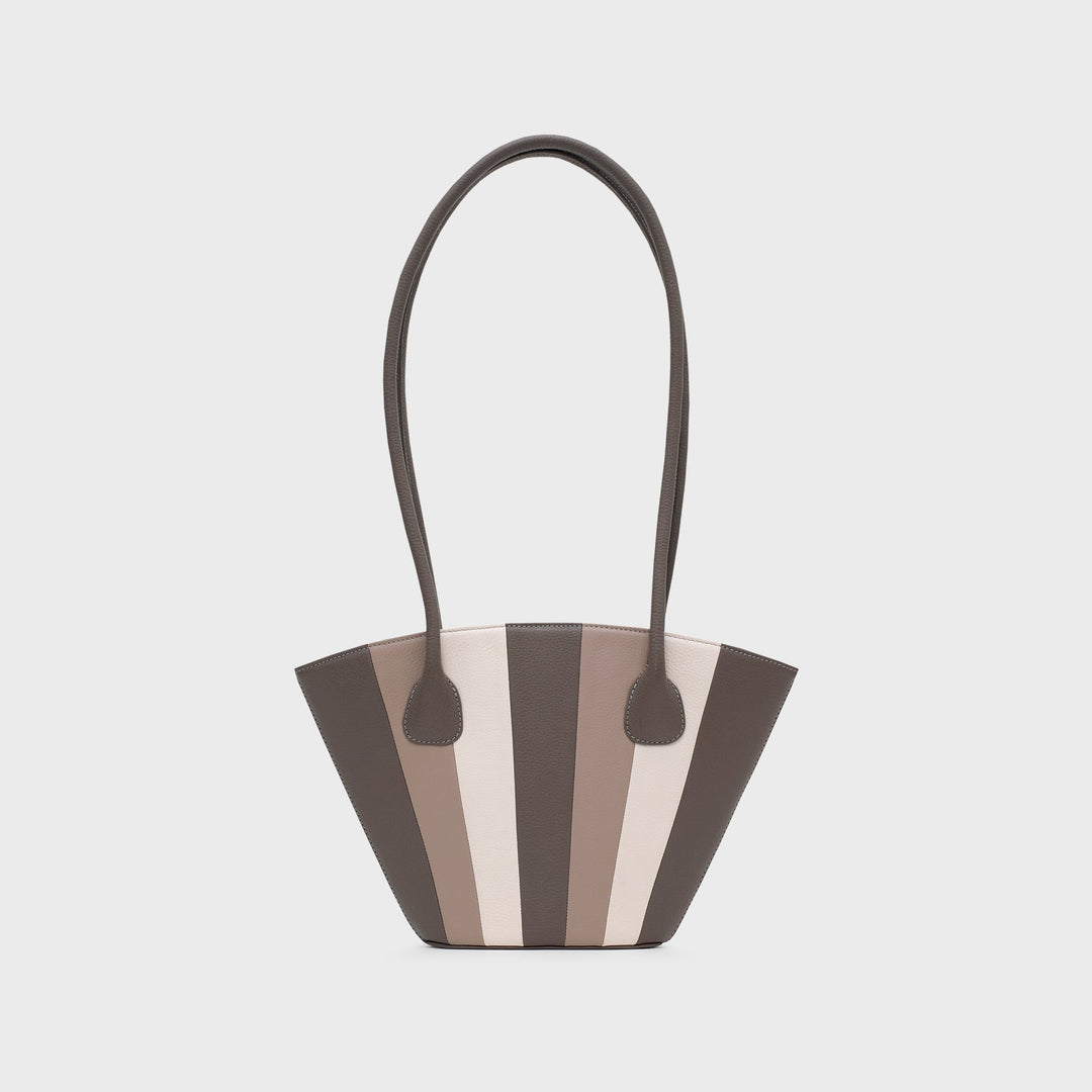NABILA TRAPEZE BAG GRIS - Butrich Perú