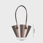 Cargue la imagen en el visor de la galería, NABILA TRAPEZE BAG GRIS - Butrich Perú