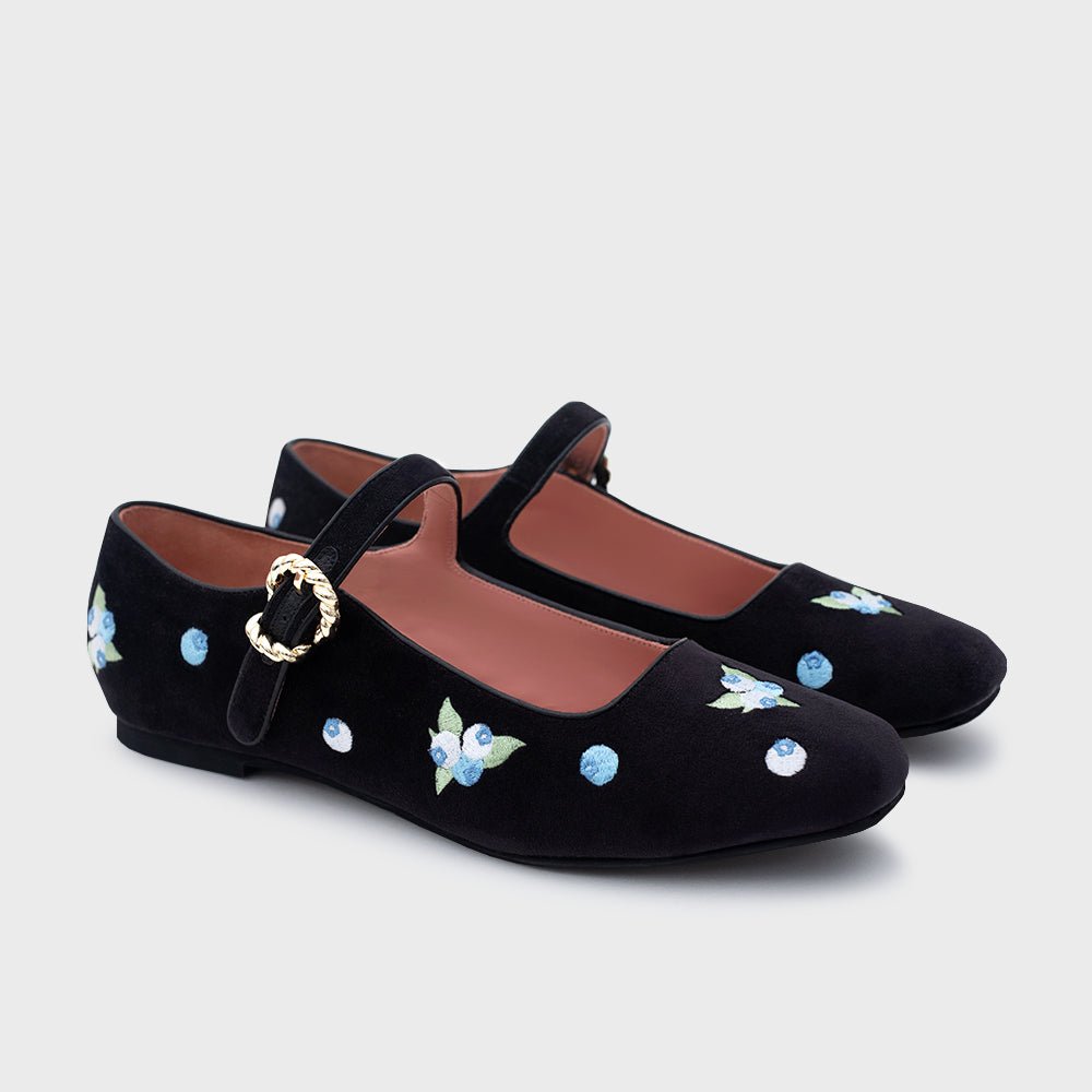 NINETTE BLUEBERRY FLAT NEGRO - Butrich Perú