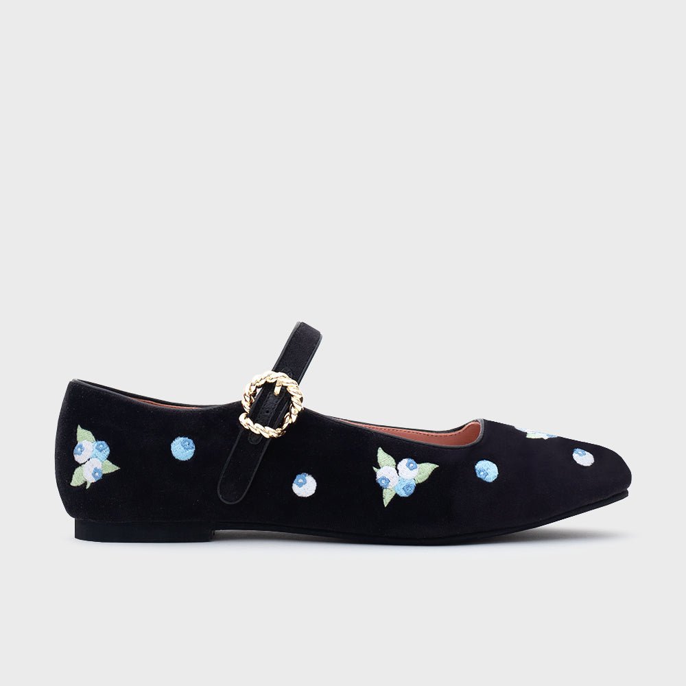 NINETTE BLUEBERRY FLAT NEGRO - Butrich Perú