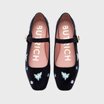 Cargue la imagen en el visor de la galería, NINETTE BLUEBERRY FLAT NEGRO - Butrich Perú