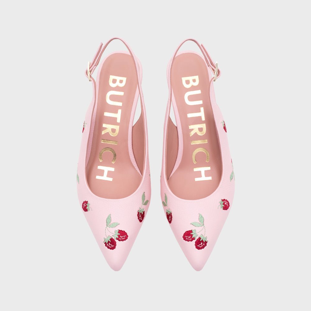 NINETTE RASPBERRY MIDI SLINGBACK ROSA - Butrich Perú