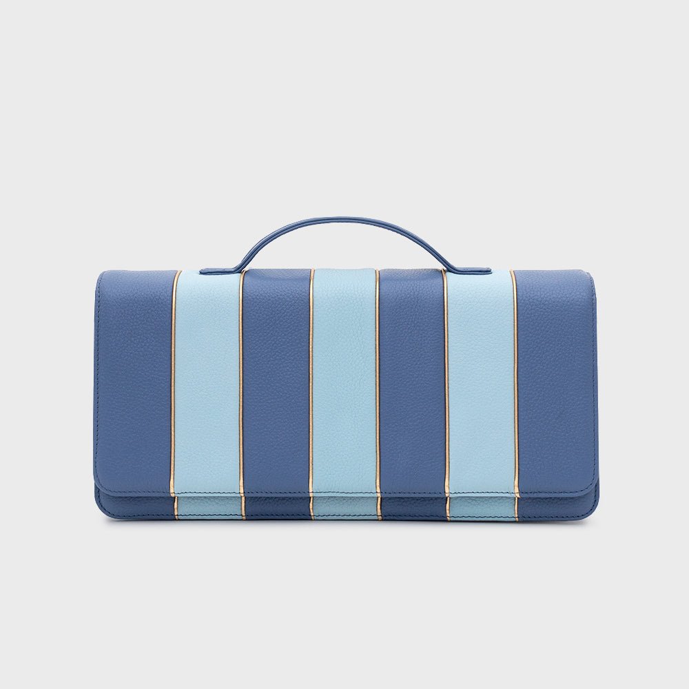 PAULINA RECTANGLE BAG AZUL - Butrich Perú