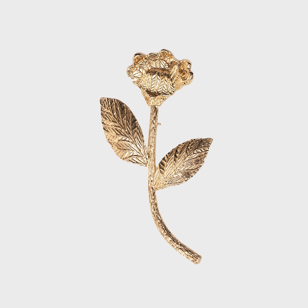 PRENDEDOR POPPY ORO - Butrich Perú
