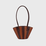 Cargue y reproduzca un video en el visor de la Galería, NABILA TRAPEZE BAG MARRÓN