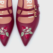 REESE STRAWBERRY MIDI CIRUELA