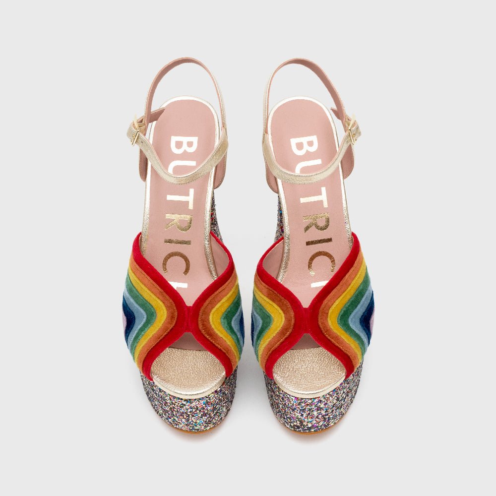 RETRO SUNSHINE PLATAFORMA 14 CM MULTICOLOR - Butrich Perú