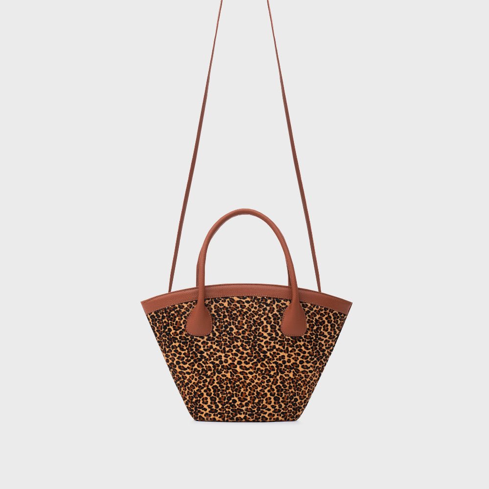SASKIA TRAPEZE BAG LEOPARDO - Butrich Perú