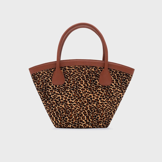 SASKIA TRAPEZE BAG LEOPARDO - Butrich Perú