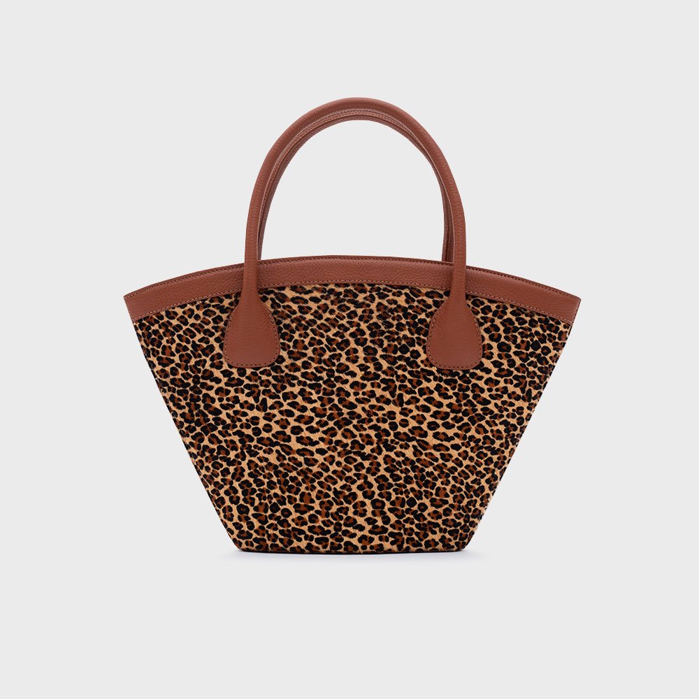 SASKIA TRAPEZE BAG LEOPARDO - Butrich Perú