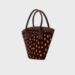 Cargue la imagen en el visor de la galería, SASKIA TRAPEZE BAG MARRÓN - Butrich Perú