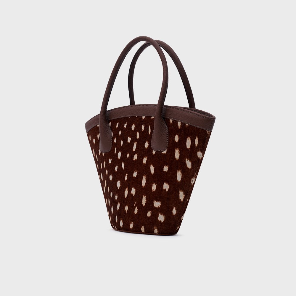 SASKIA TRAPEZE BAG MARRÓN - Butrich Perú