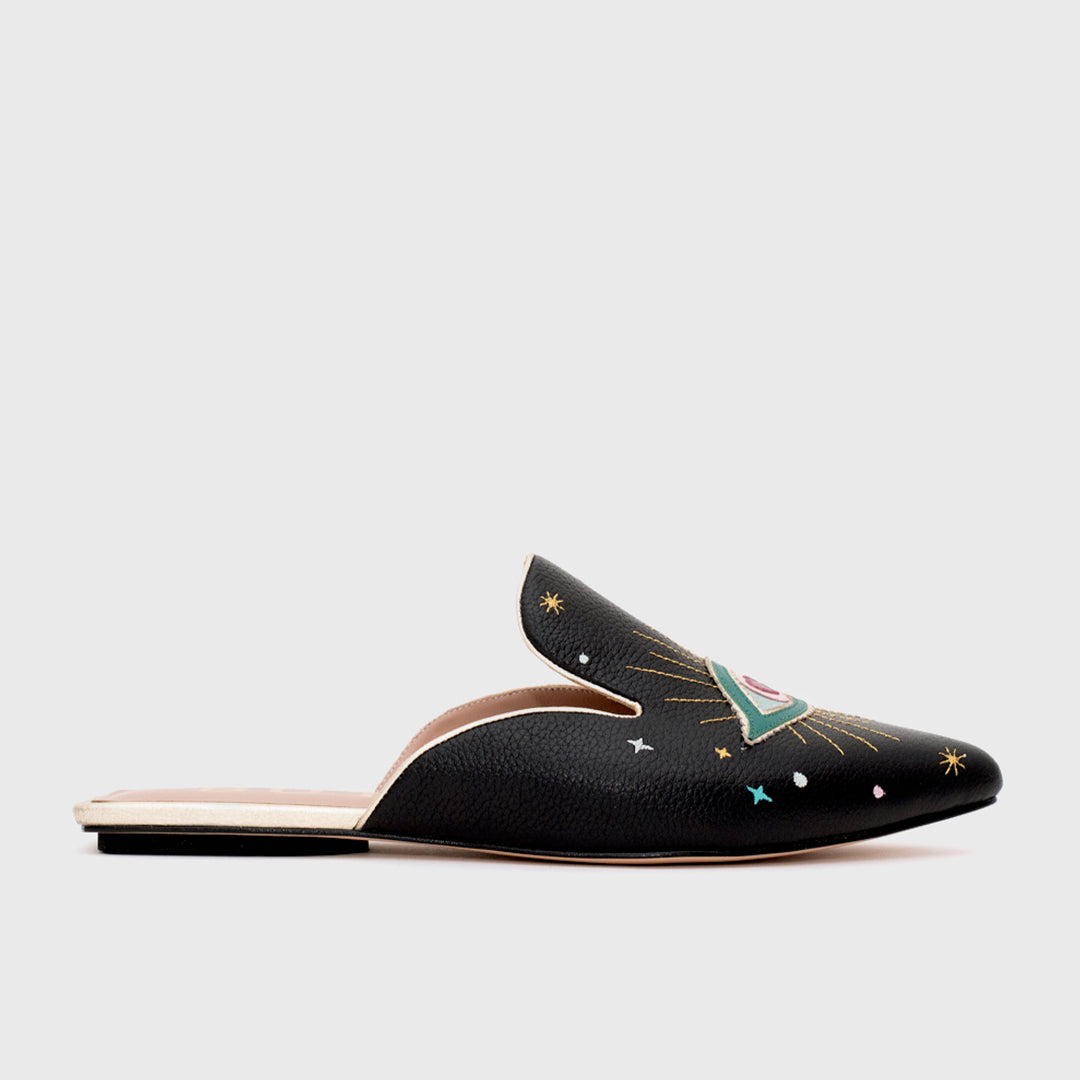 SHAZAM MULE FLAT NEGRO