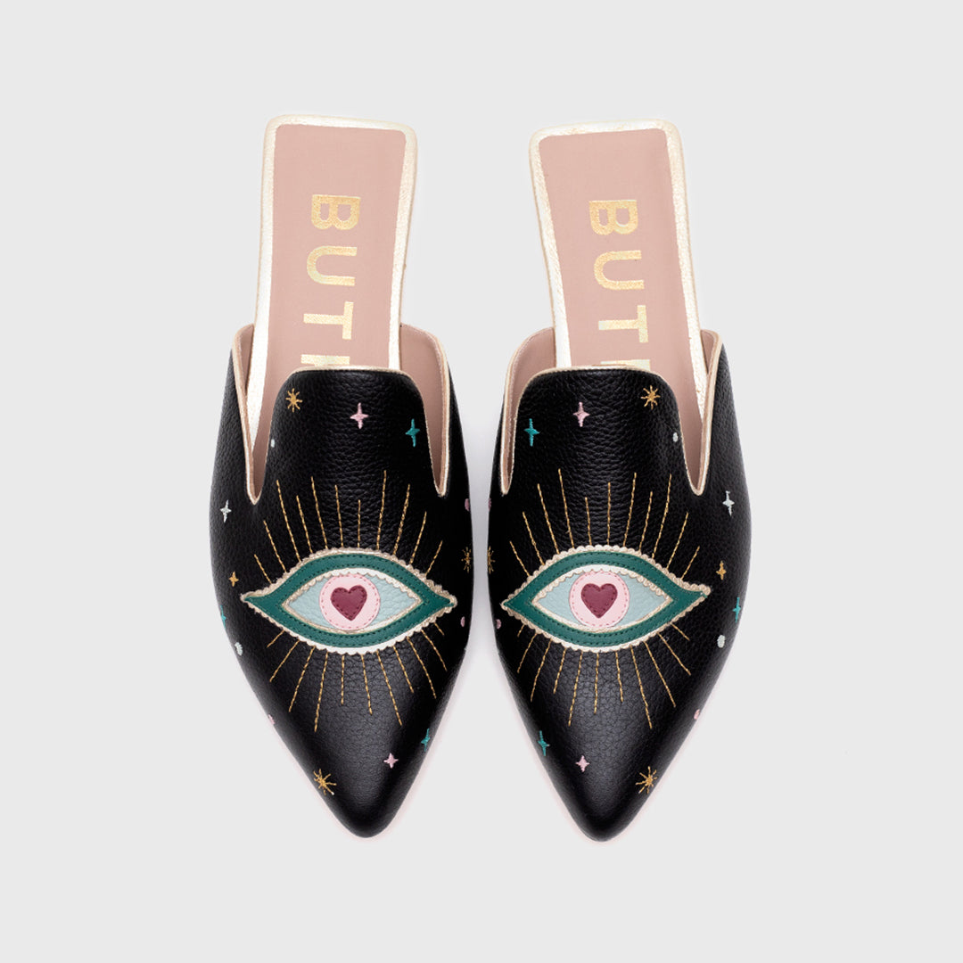 SHAZAM MULE FLAT NEGRO