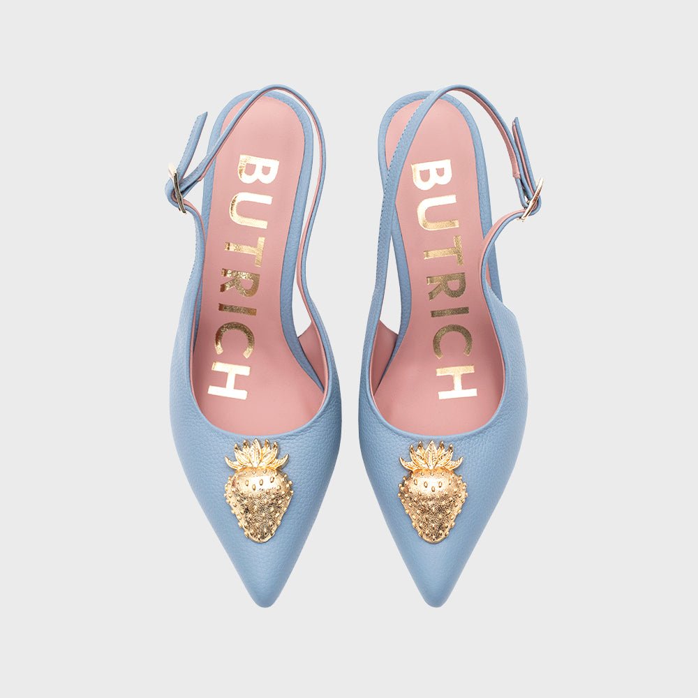 STRAWBERRY PUMP SLINGBACK CELESTE - Butrich Perú